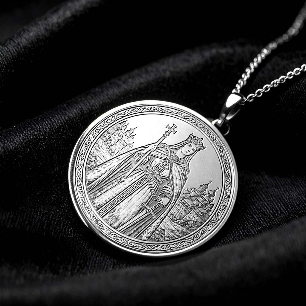 Olga of Kiev Necklace – Forged in Fire, Reborn in Will