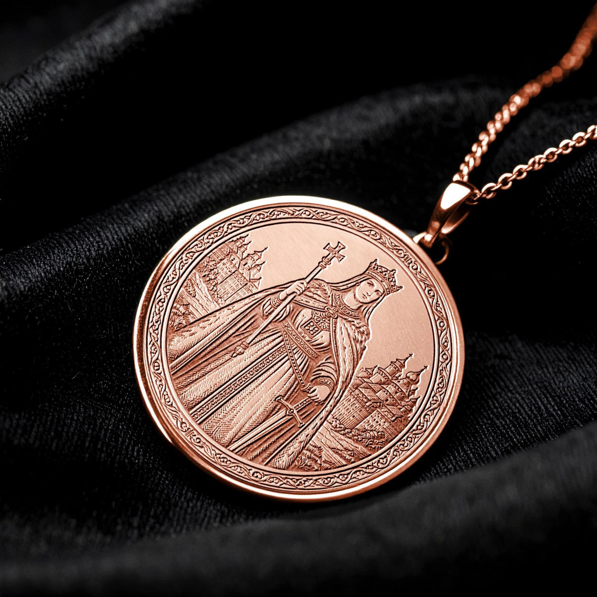 Olga of Kiev Necklace – Forged in Fire, Reborn in Will