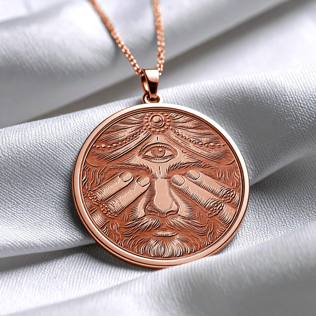 Third Eye Pendant Necklace - Pendant of Intuition, Protection & Spiritual Awakening