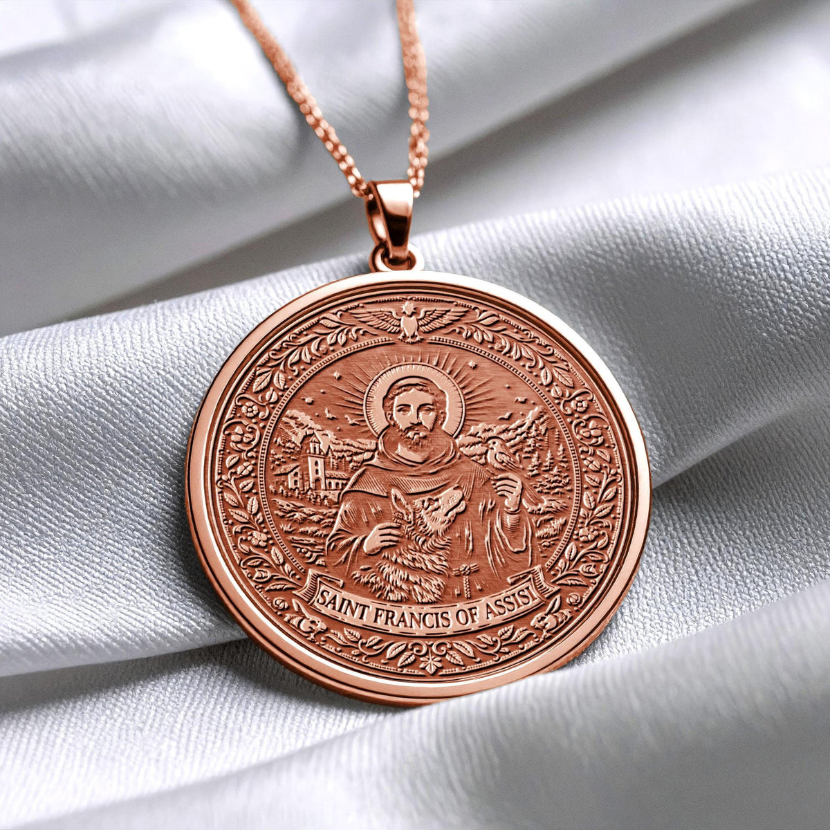 Saint Francis Compassion and Peace Pendant