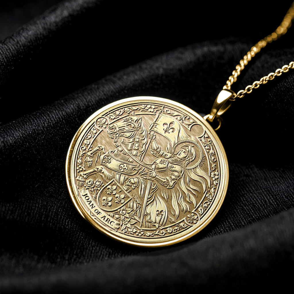 Joan of Arc Pendant – Necklace of Fearless Faith