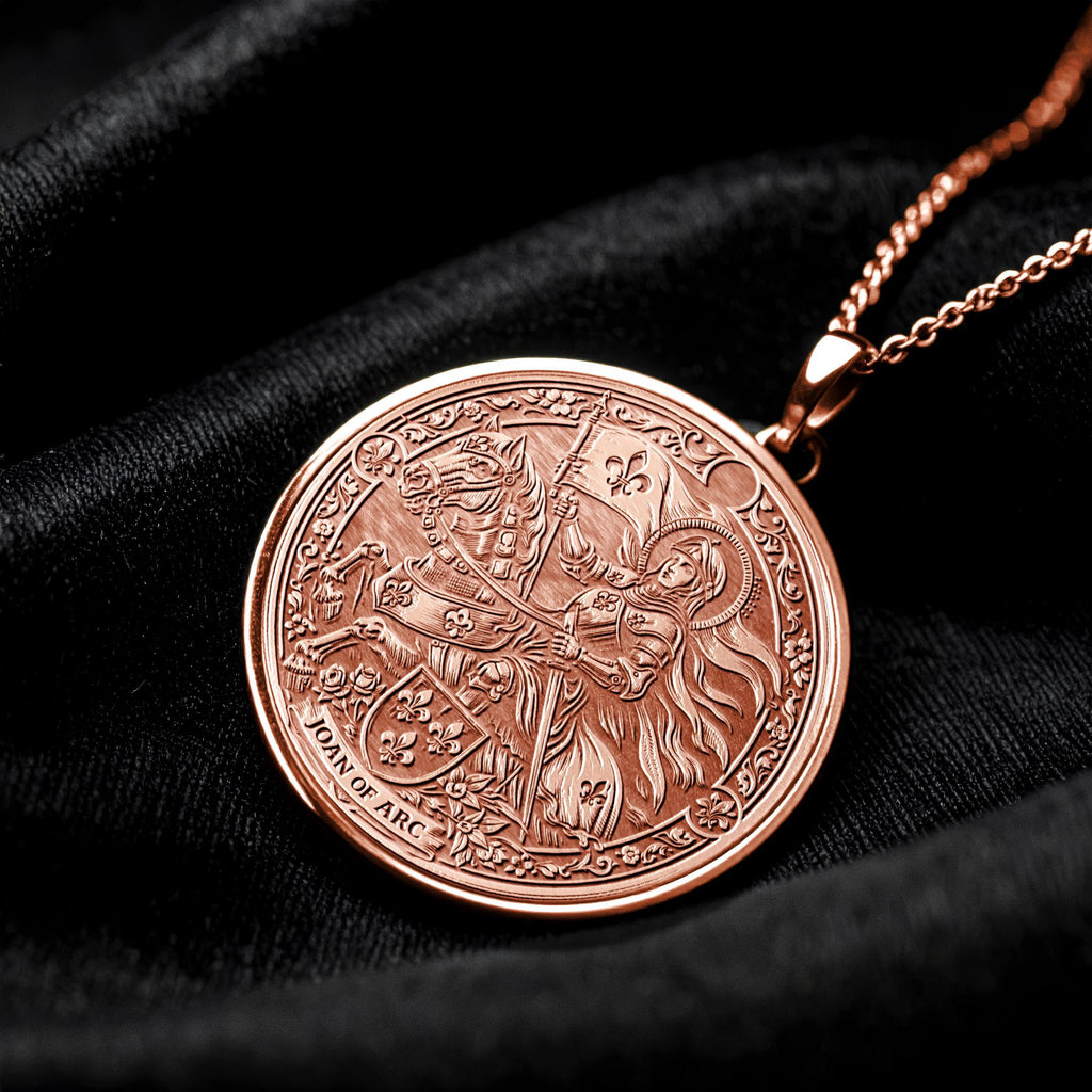 Joan of Arc Pendant – Necklace of Fearless Faith