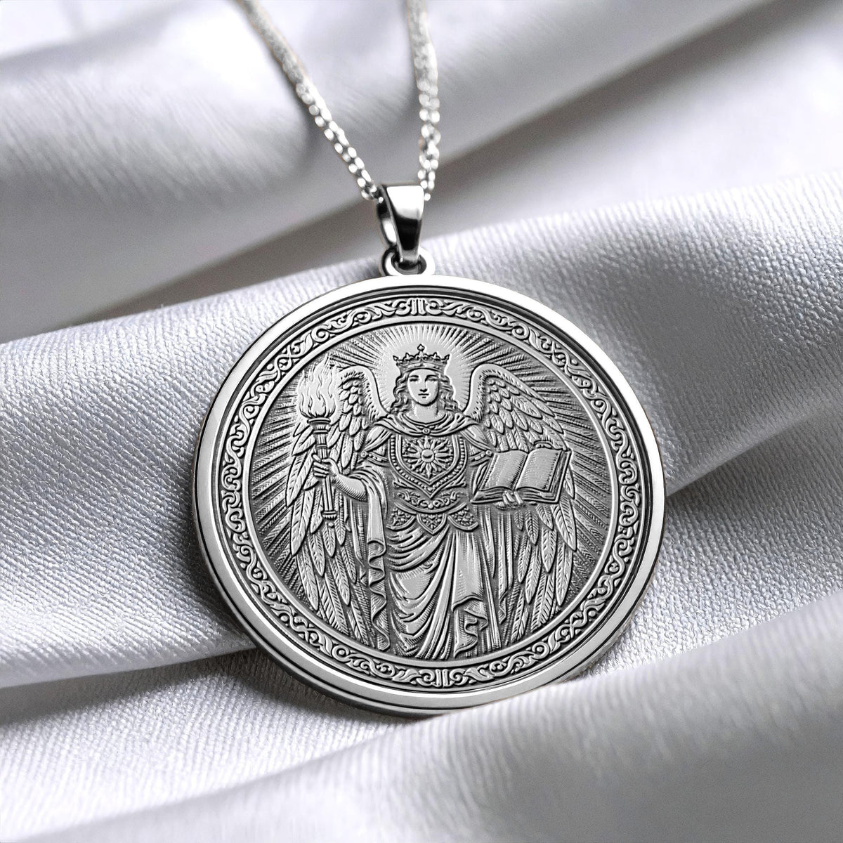 Archangel Jophiel Necklace - Pendant of Golden Wisdom