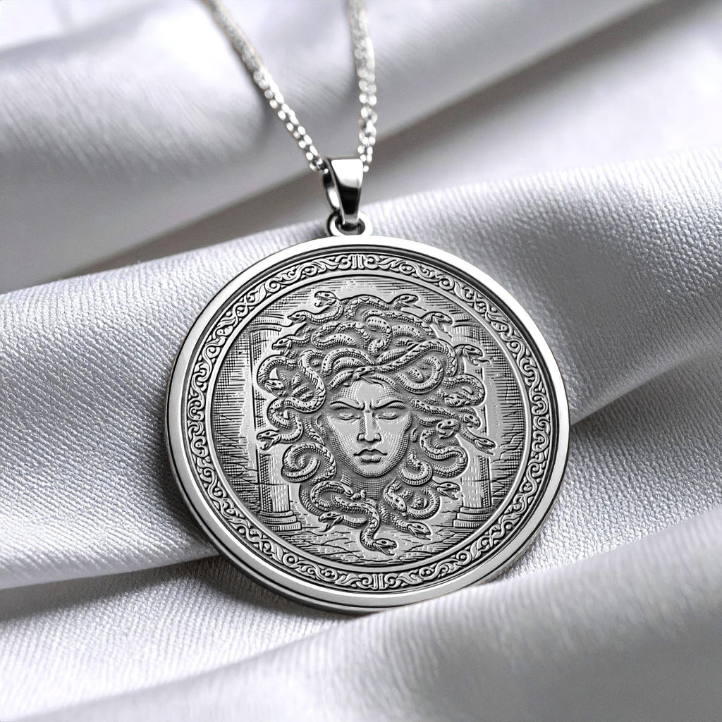 Medusa Pendant of Fierce Protection and Power