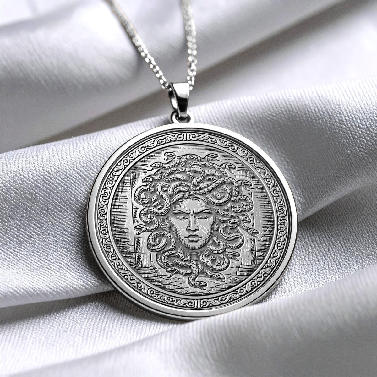 Medusa Pendant of Fierce Protection and Power