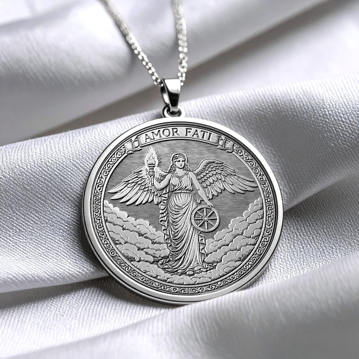 Amor Fati Pendant - Love Your Fate, Embrace Every Moment