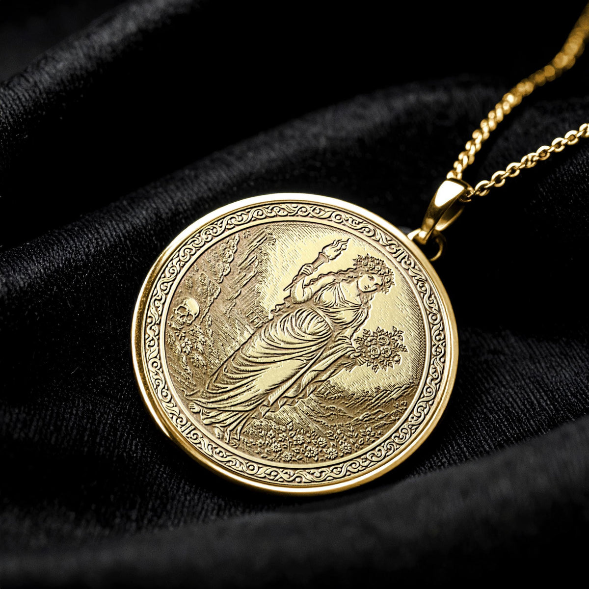Persephone Underworld Sovereign Goddess Pendant