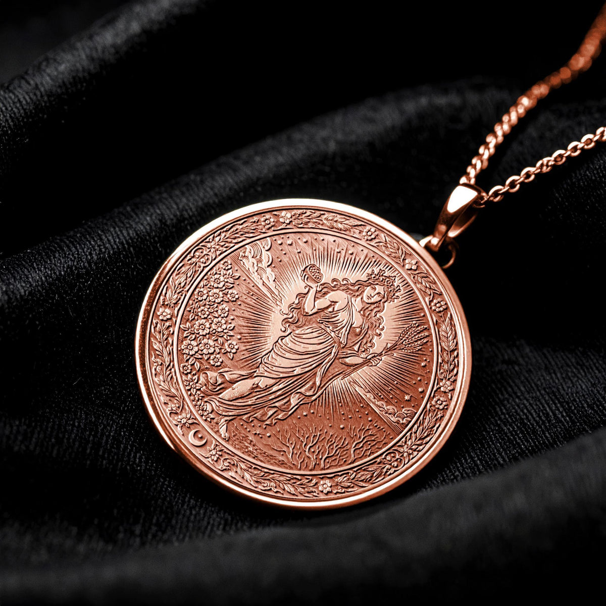 Persephone  Greek Goddess Power Necklace