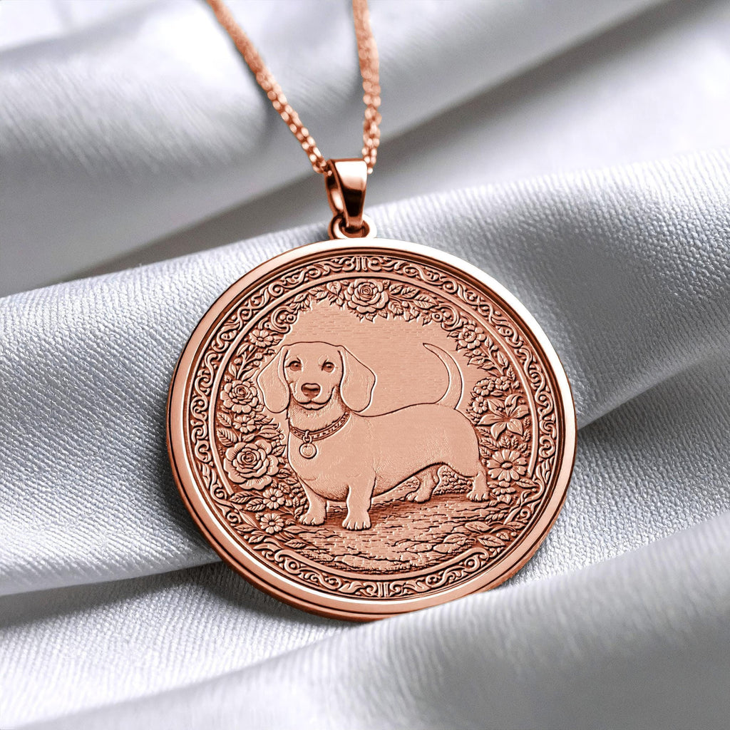 Dachshund Pendant –Necklace of Courage, Loyalty & Bold Spirit
