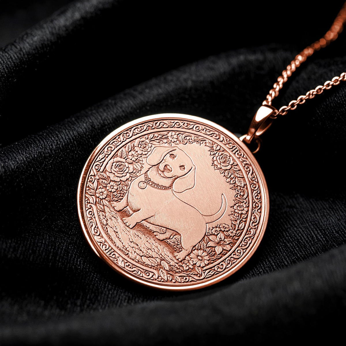 Dachshund Pendant –Necklace of Courage, Loyalty & Bold Spirit