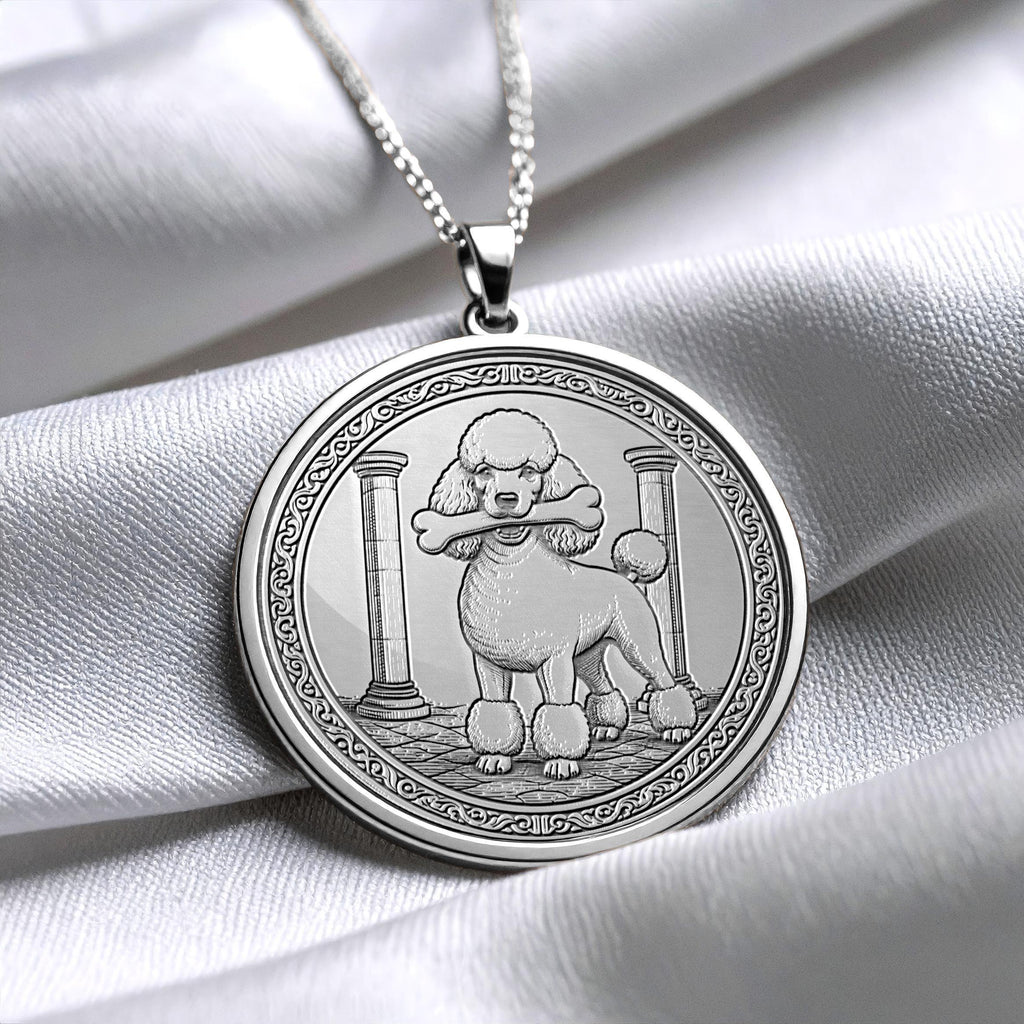 Elegant Poodle Pendant for Dog Lovers