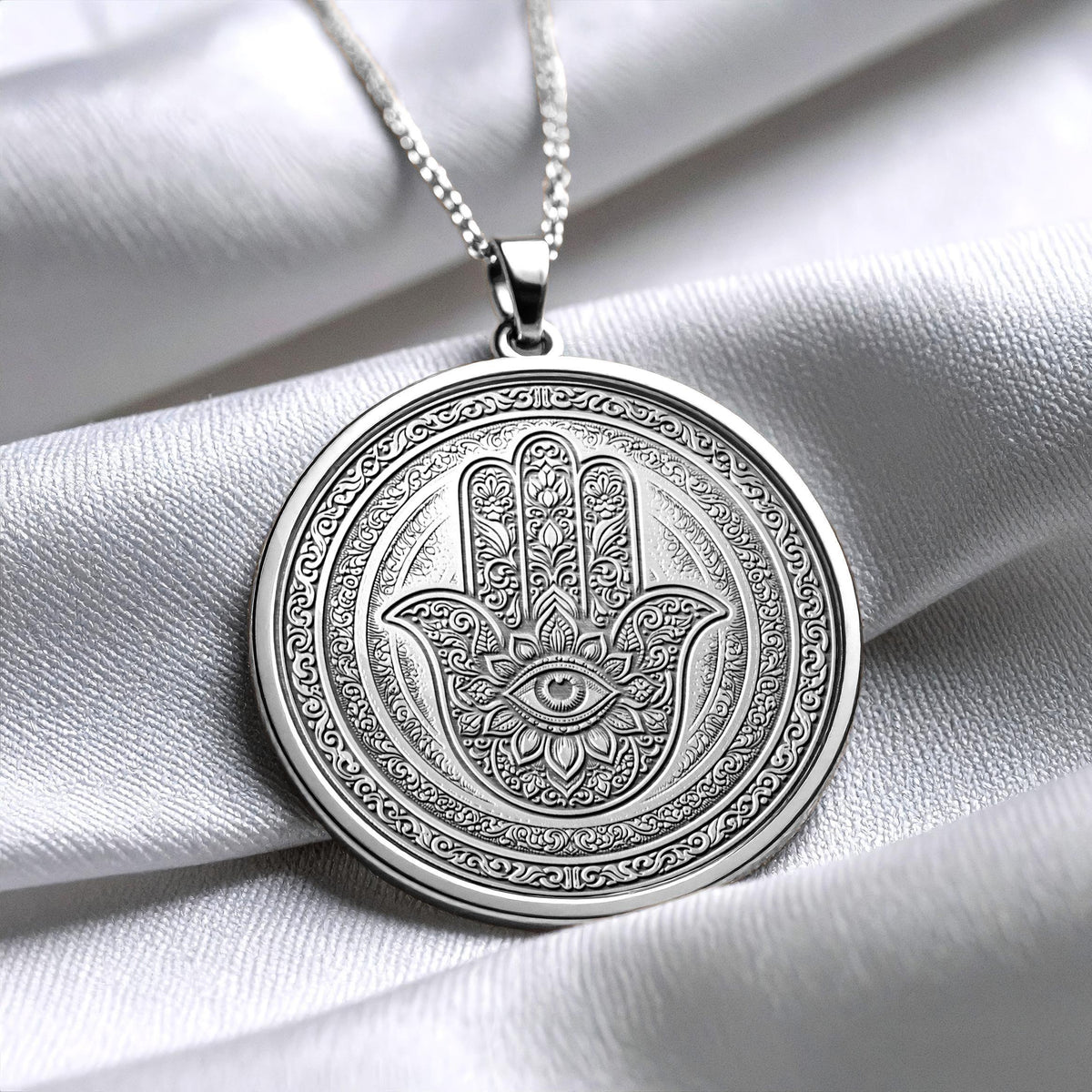 Hamsa Hand Evil Eye Protection Charm