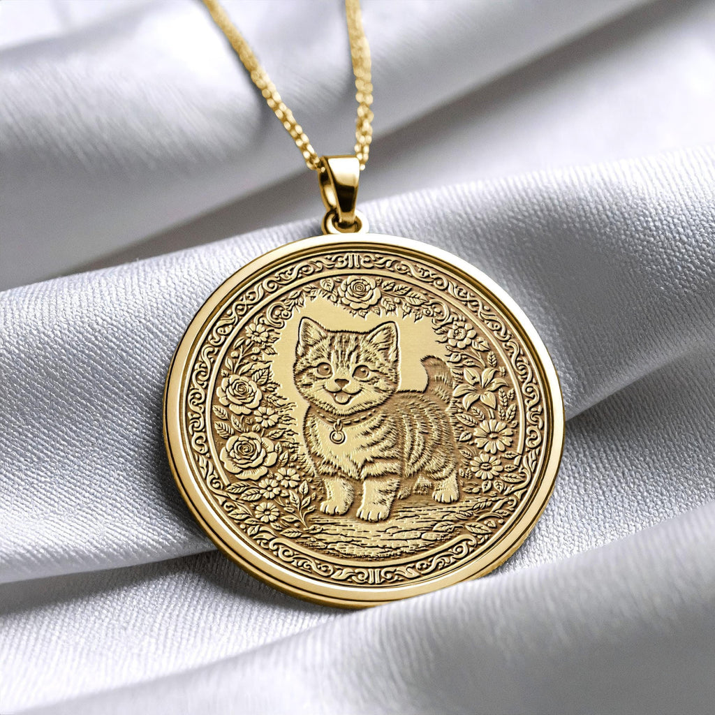 Kitten Necklace – Gentle Love & Playful Spirit
