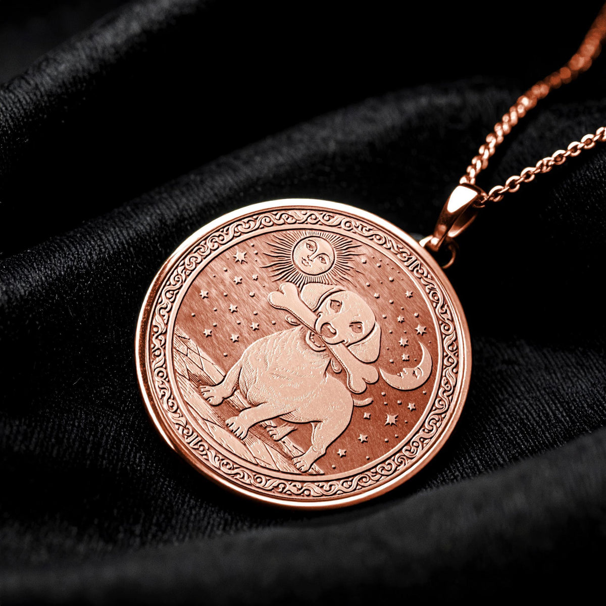 Dachshund Pendant - Necklace of Loyalty and Courage