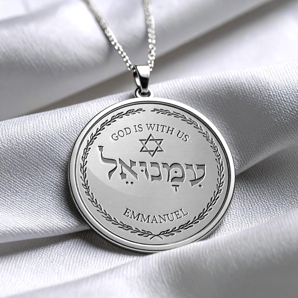 Immanuel Star of David Faith Pendant