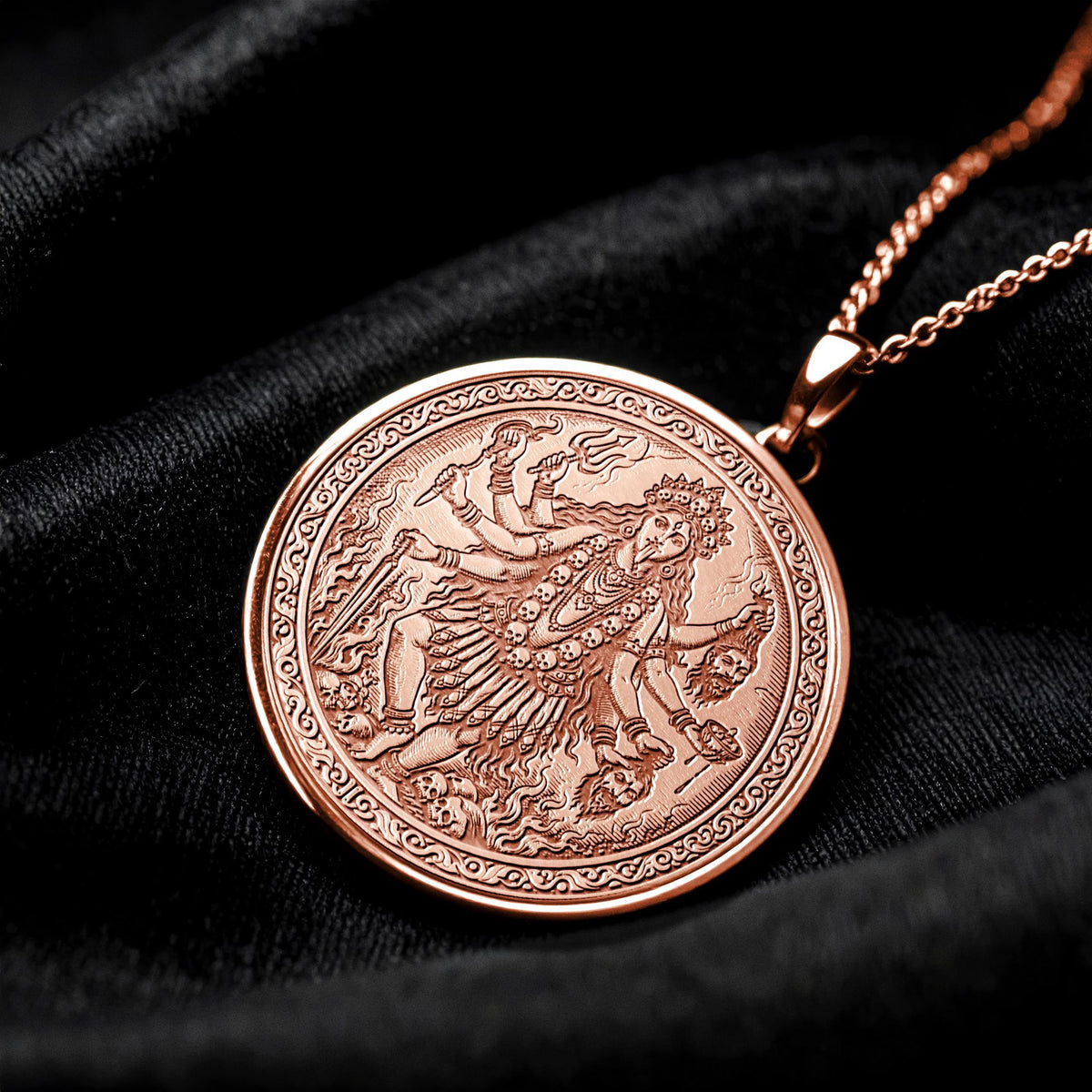 Kali Ma Pendant Necklace Symbol of Power