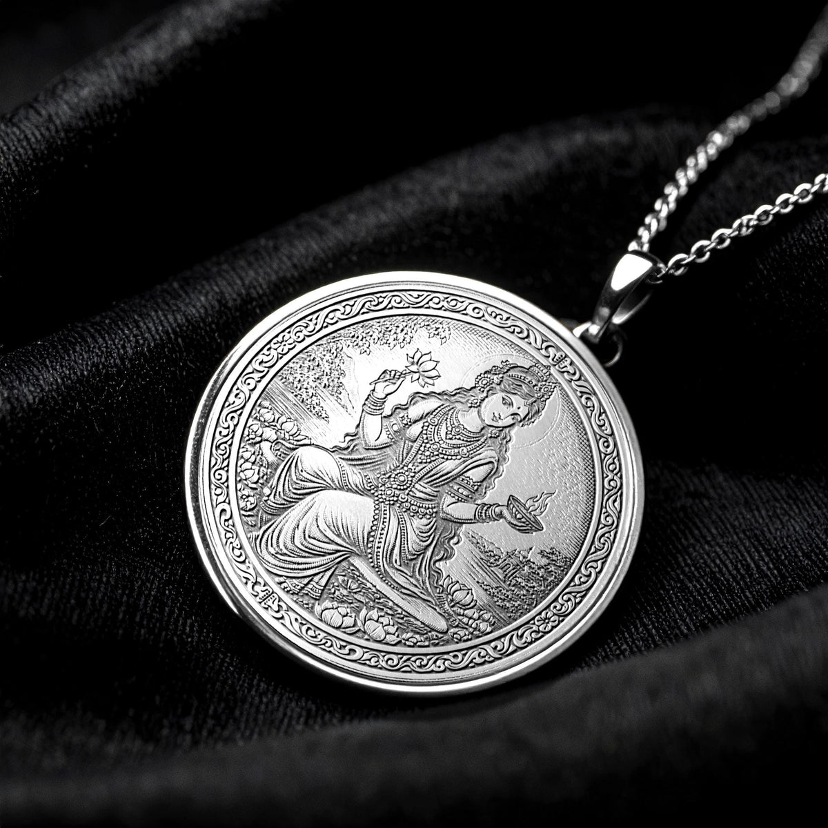 Pendant of Lalita Sakhi Sacred Devotion