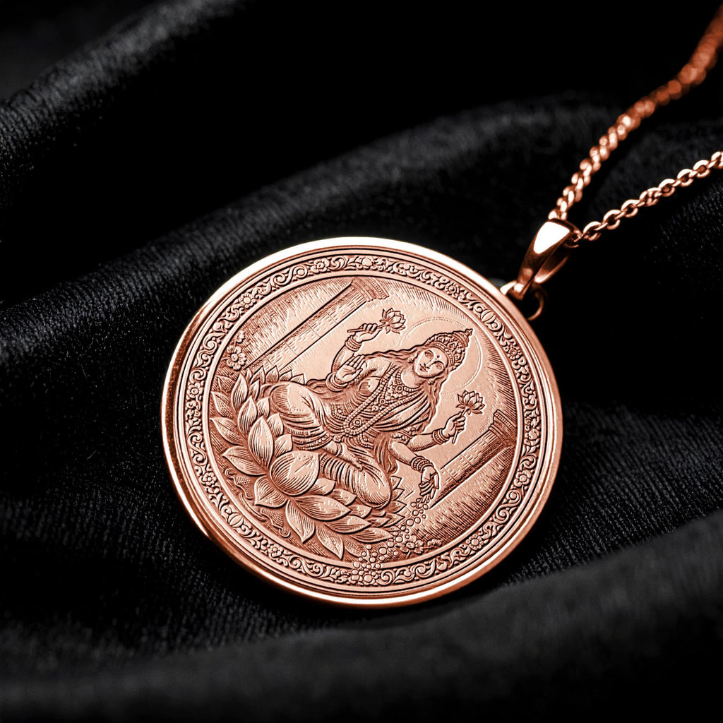 Lakshmi Necklace – Pendant of Prosperity and Purity