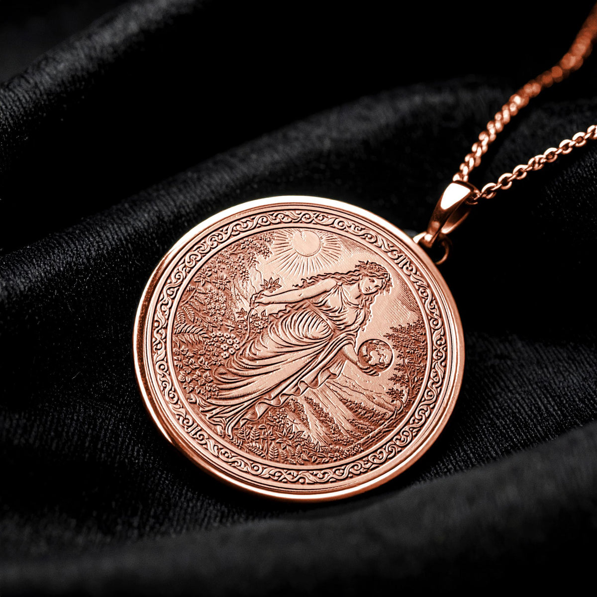 Gaia Necklace – Pendant of Feminine Earth Power