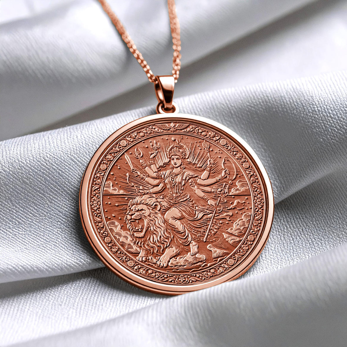 Durga Necklace – Pendant of Fearless Spirit