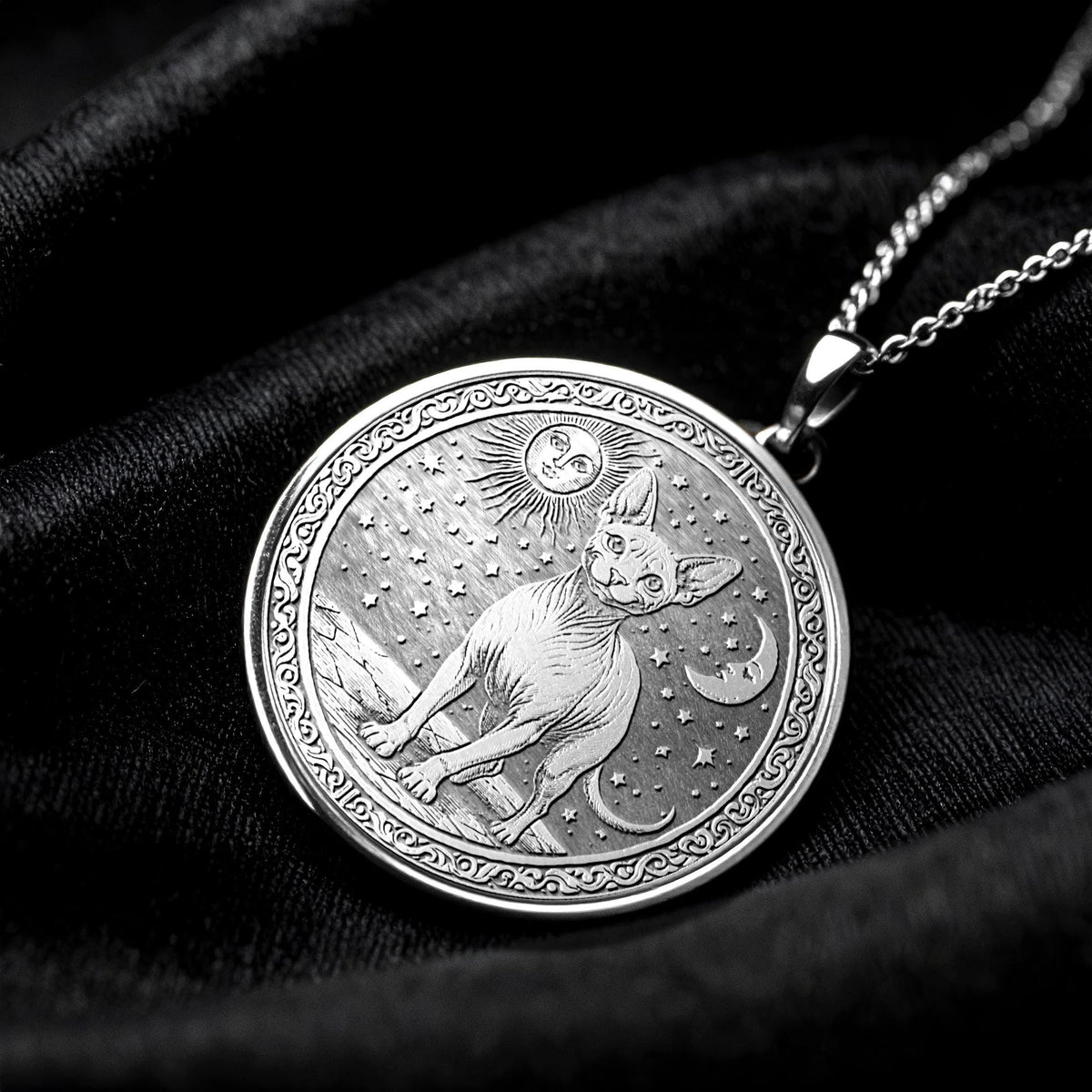 Sphynx Cat Necklace – Bold Spirit, Warm Heart & Unique Beauty