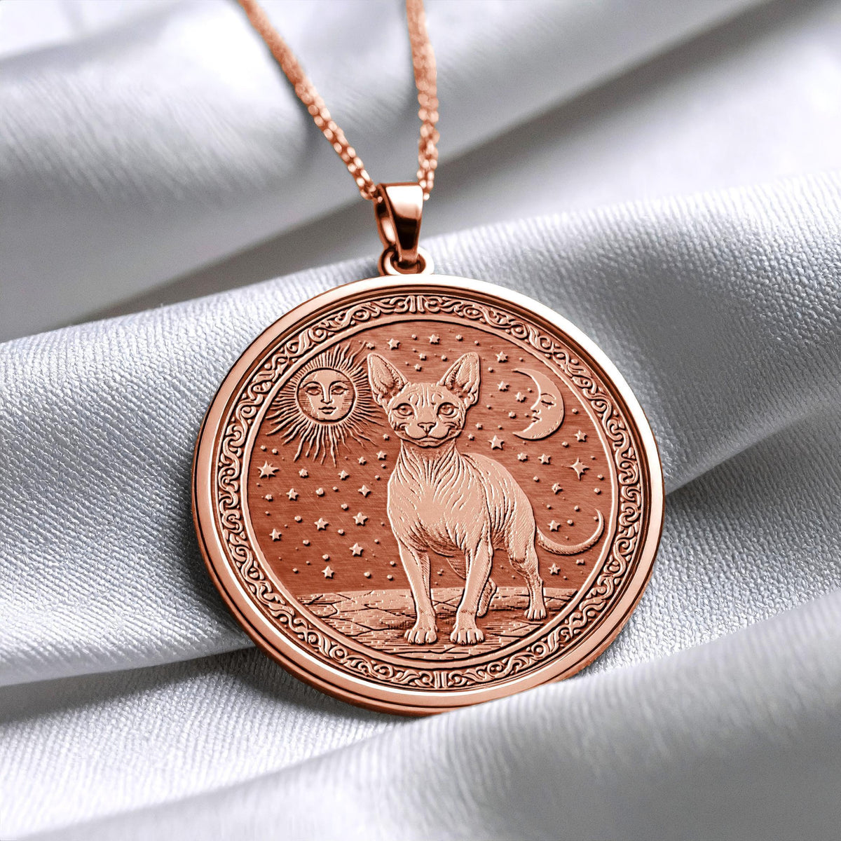 Sphynx Cat Necklace – Bold Spirit, Warm Heart & Unique Beauty