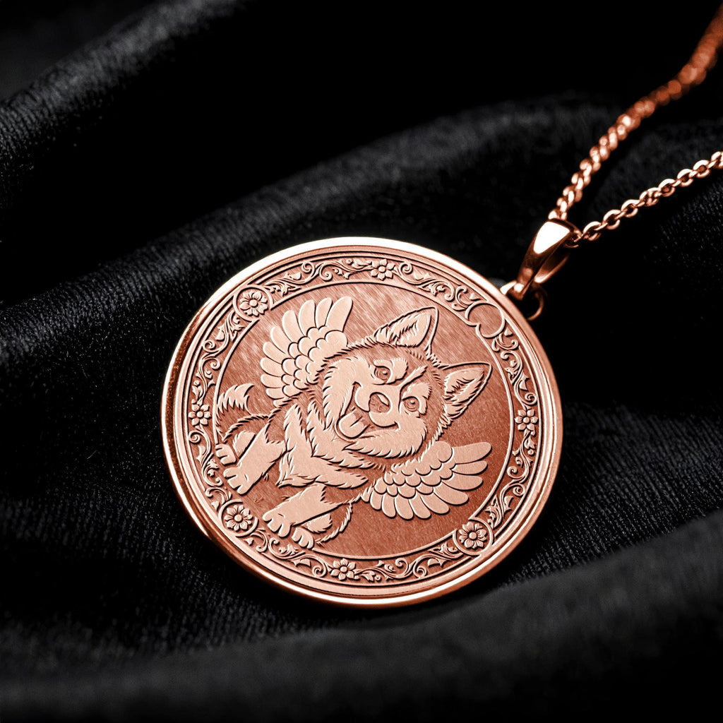 Husky Puppy Necklace – Joyful Spirit & Loyalty