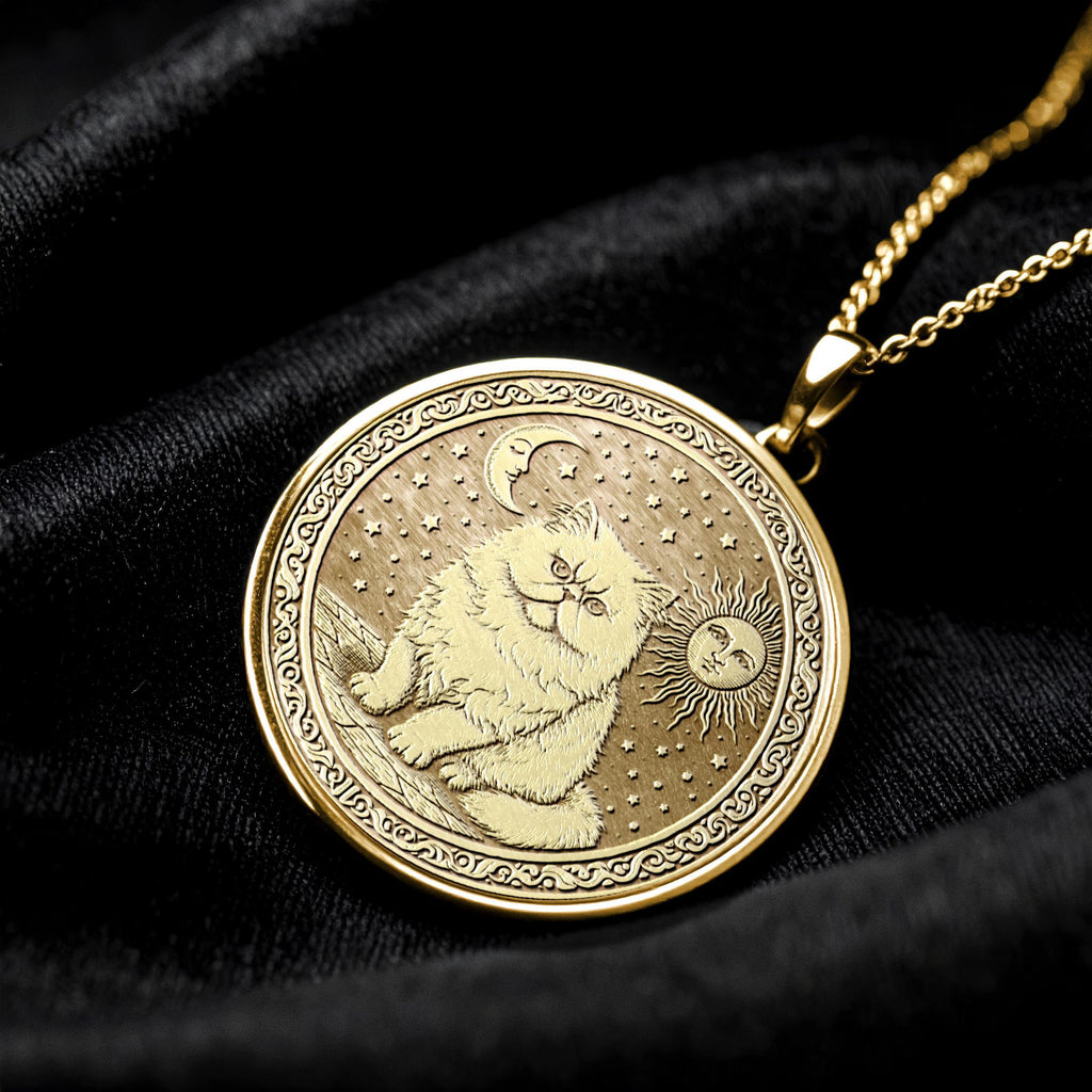 Persian Cat Necklace – Elegance, Devotion & Royal Charm