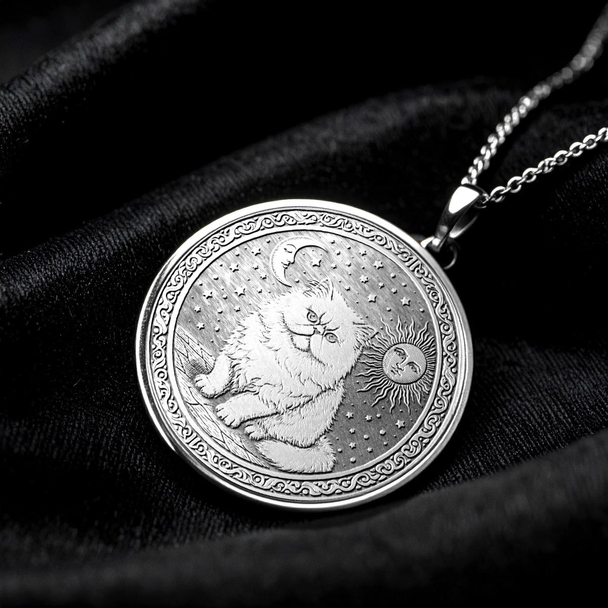 Persian Cat Necklace – Elegance, Devotion & Royal Charm