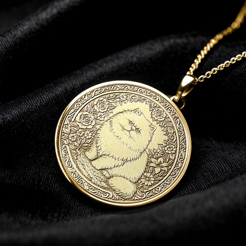 Persian Cat Necklace – Grace, Beauty & Serenity
