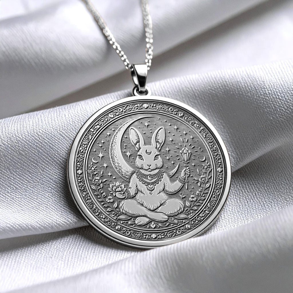 Mystic Moon Rabbit Pendant