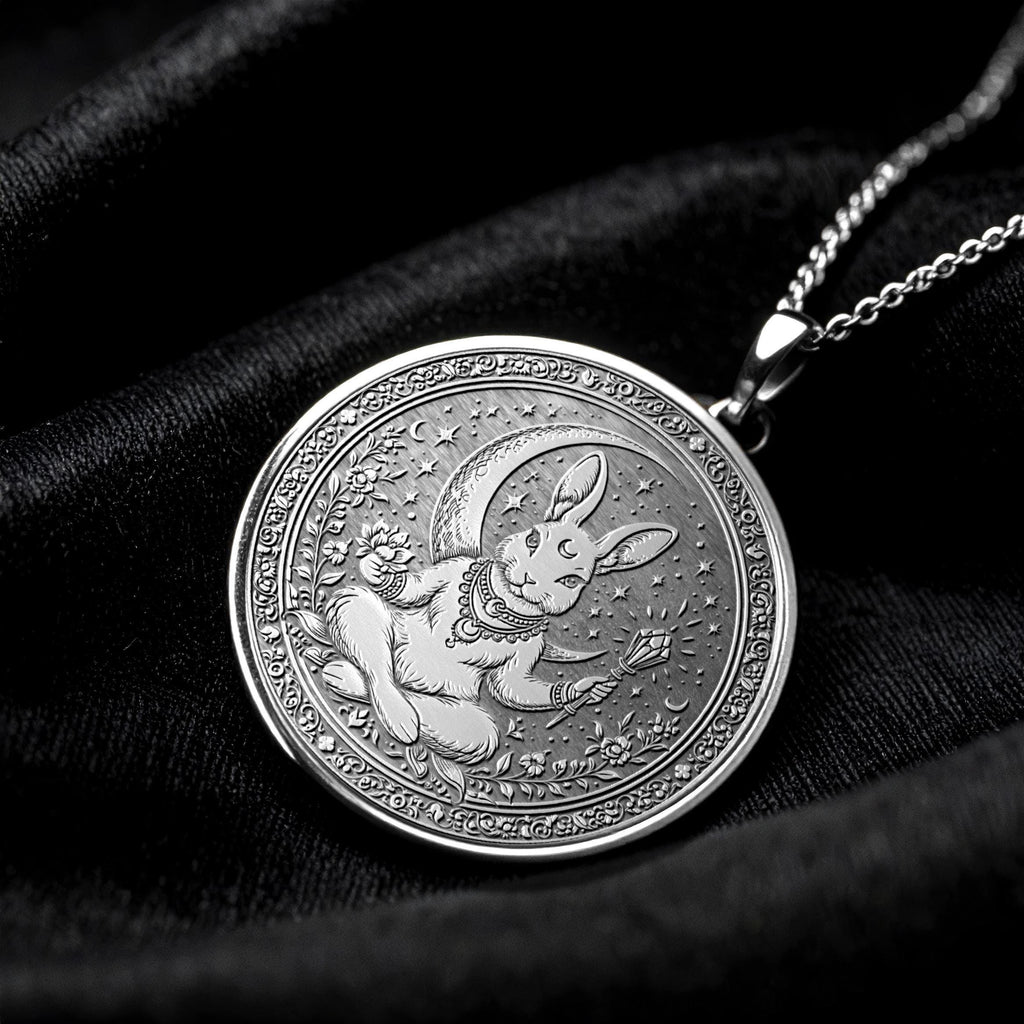 Mystic Moon Rabbit Pendant