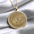 Tepeyollotl Pendant: Aztec Jaguar God Necklace, Mythology Gift