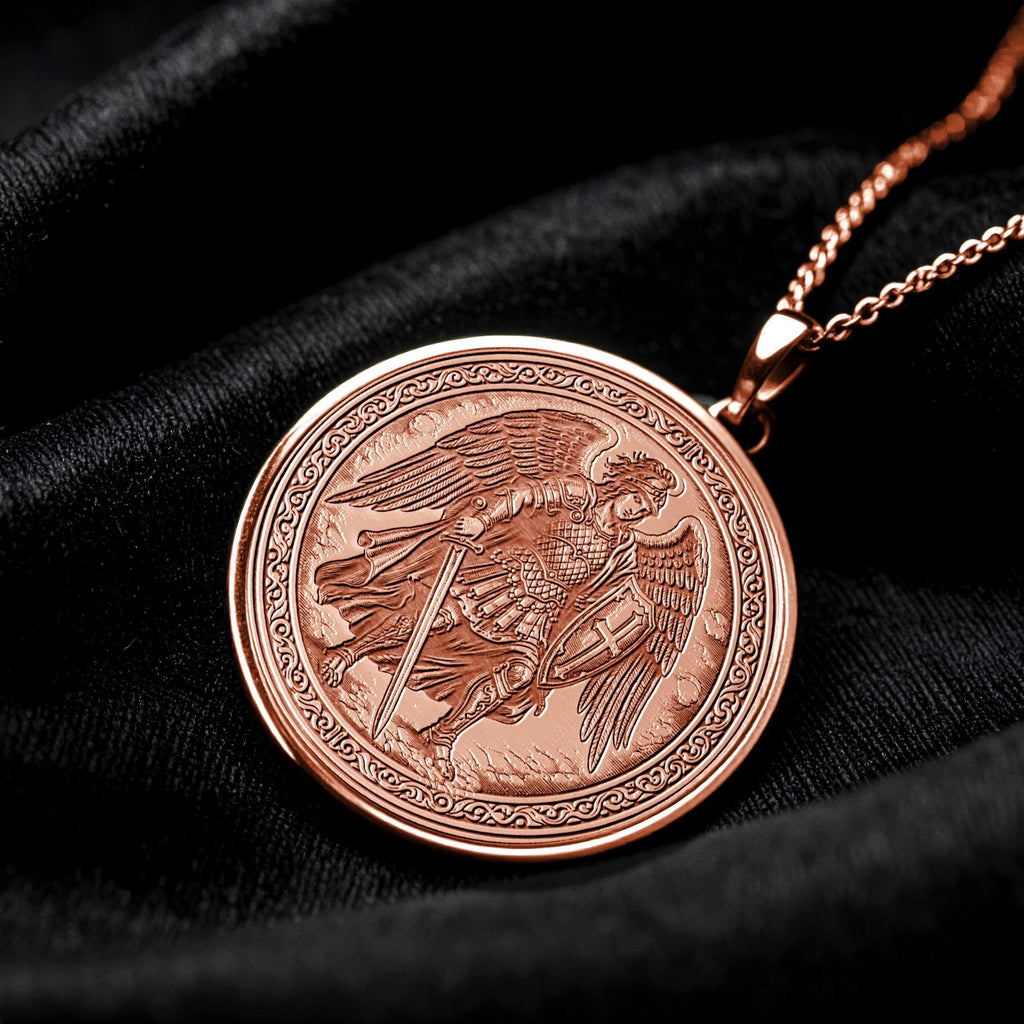Archangel Michael Pendant Necklace