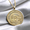 Tempus Fugit Pendant Necklace – A Timeless Reminder to Live Fully