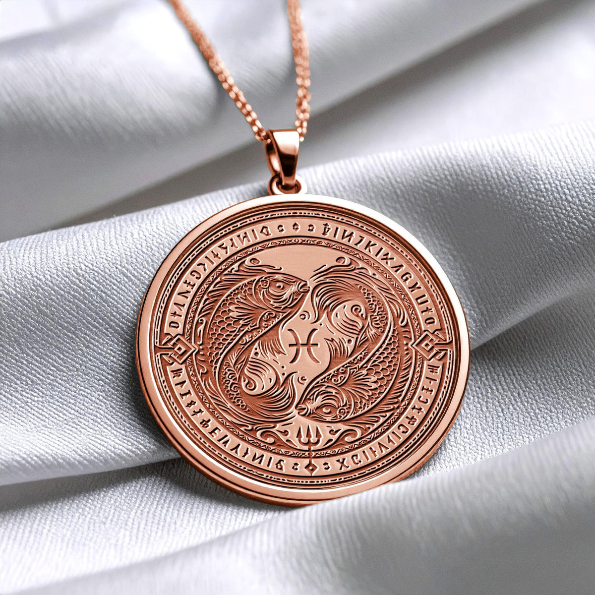 Pisces Pendant Necklace – Intuition, Sensitivity & Spiritual Flow