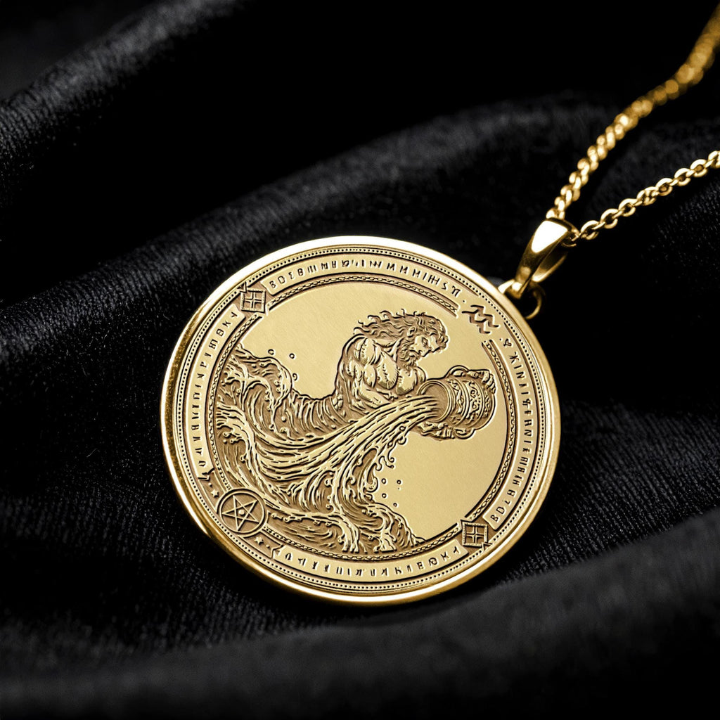 Aquarius Pendant – Freedom, Vision & Authentic Power