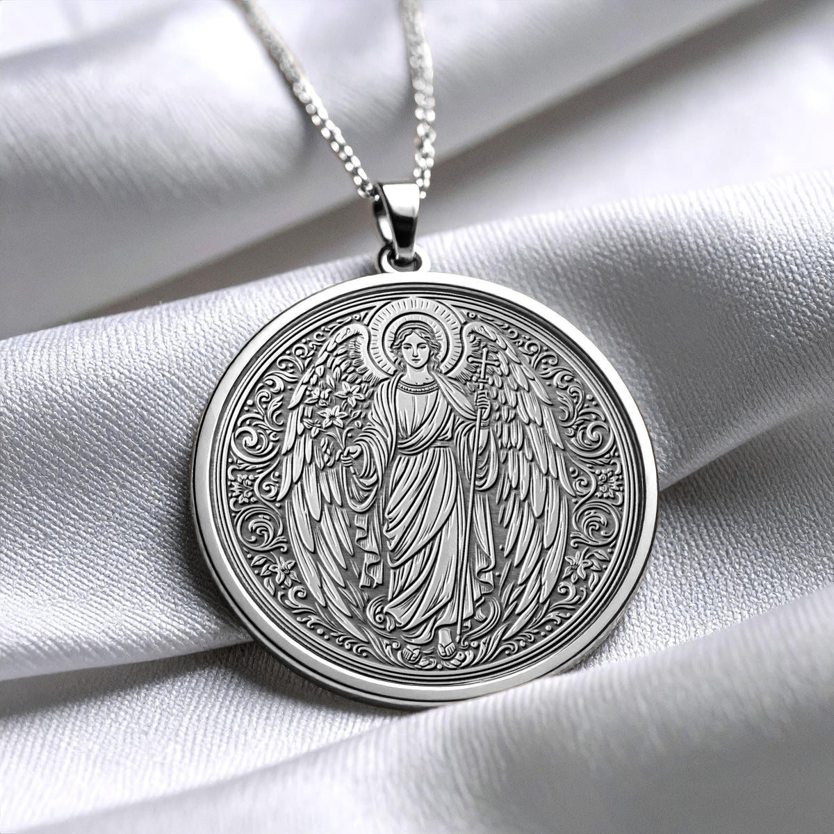 Archangel Gabriel Necklace – Guidance, Clarity & Divine Messages