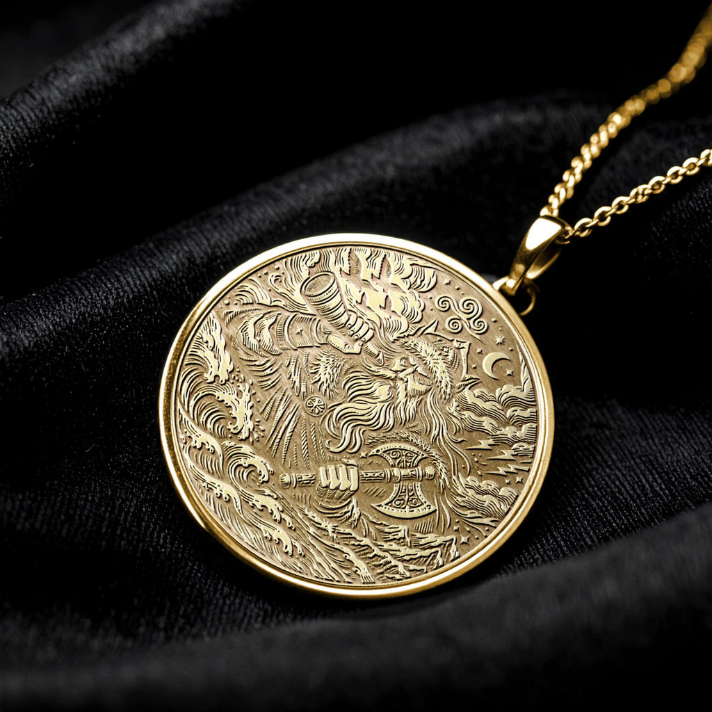 Stribog Pendant Necklace – Wind, Freedom & Elemental Power