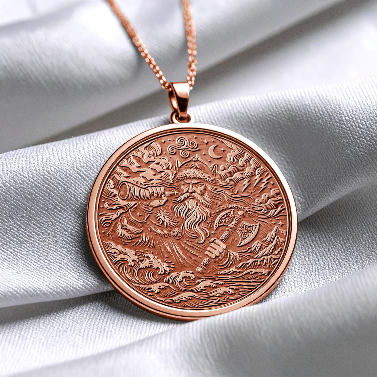 Stribog Pendant Necklace – Wind, Freedom & Elemental Power