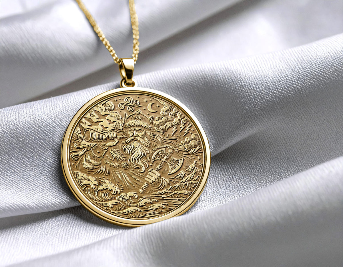Stribog Pendant Necklace – Wind, Freedom & Elemental Power