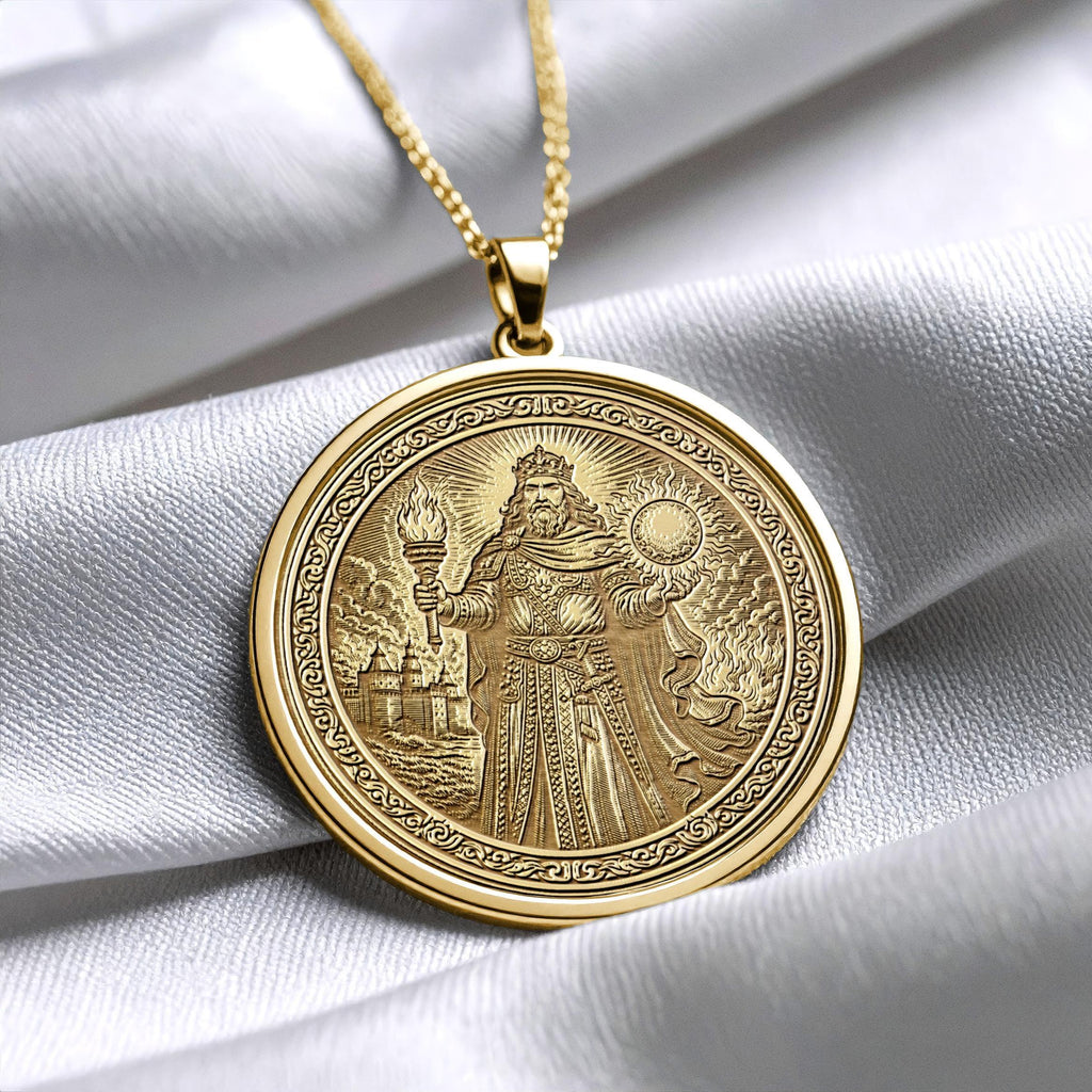 Dazhbog Necklace – Sun, Abundance & Life Energy