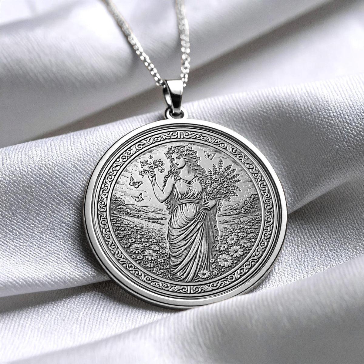 Vesna Pendant Necklace – Renewal, Spring & New Beginnings