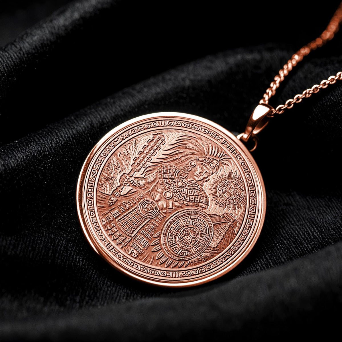 Maya Sun God King Necklace – Power, Light & Divine Authority