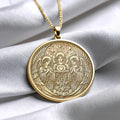 Three Angels Pendant Necklace – Protection, Guidance & Divine Harmony