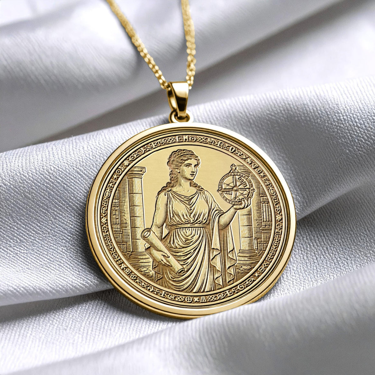 Hypatia Pendant Necklace – Wisdom, Knowledge & Intellectual Strength