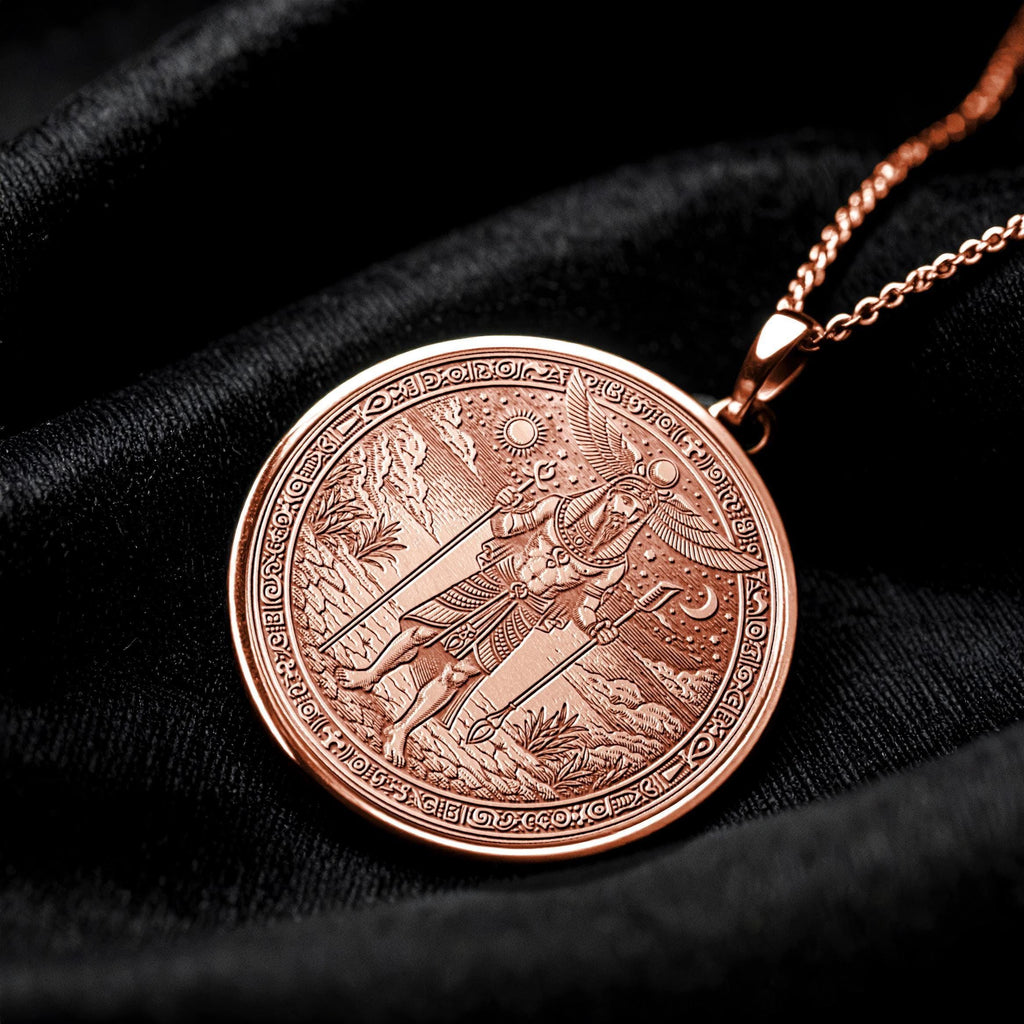 Ancient Egyptian Geb Pendant Necklace – Earth, Stability & Life Force