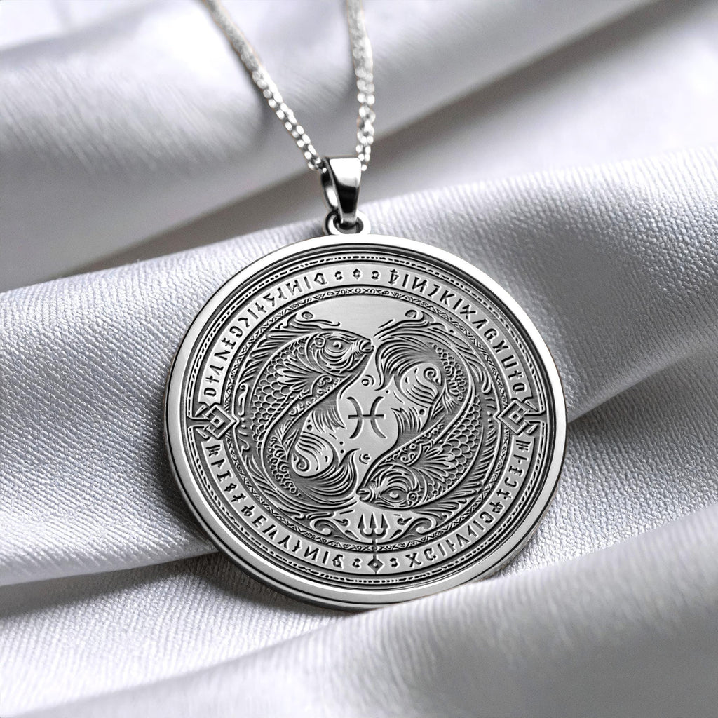 Pisces Pendant Necklace – Intuition, Sensitivity & Spiritual Flow