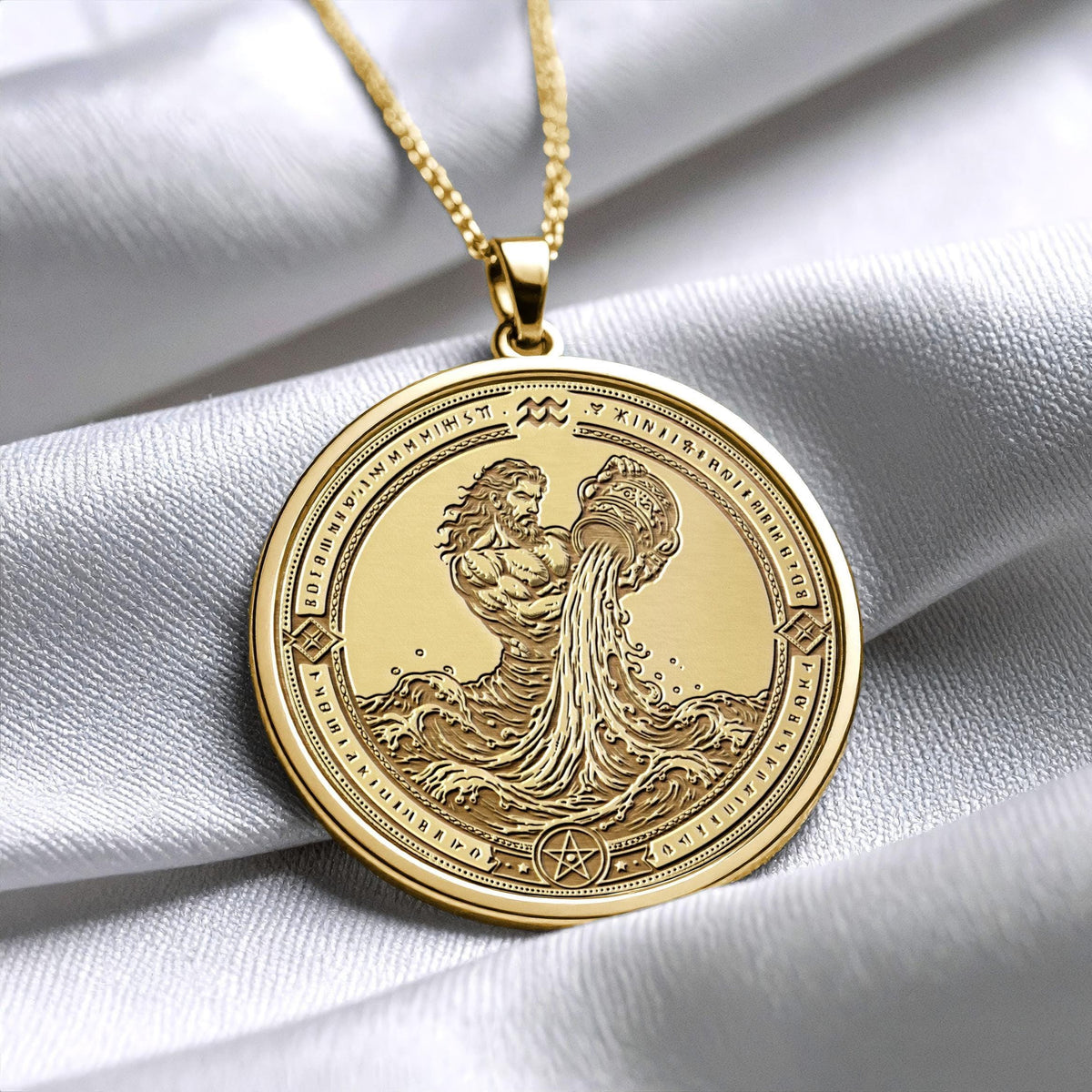 Aquarius Pendant – Freedom, Vision & Authentic Power
