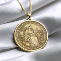 Saint Dymphna Pendant – Healing, Protection & Inner Peace